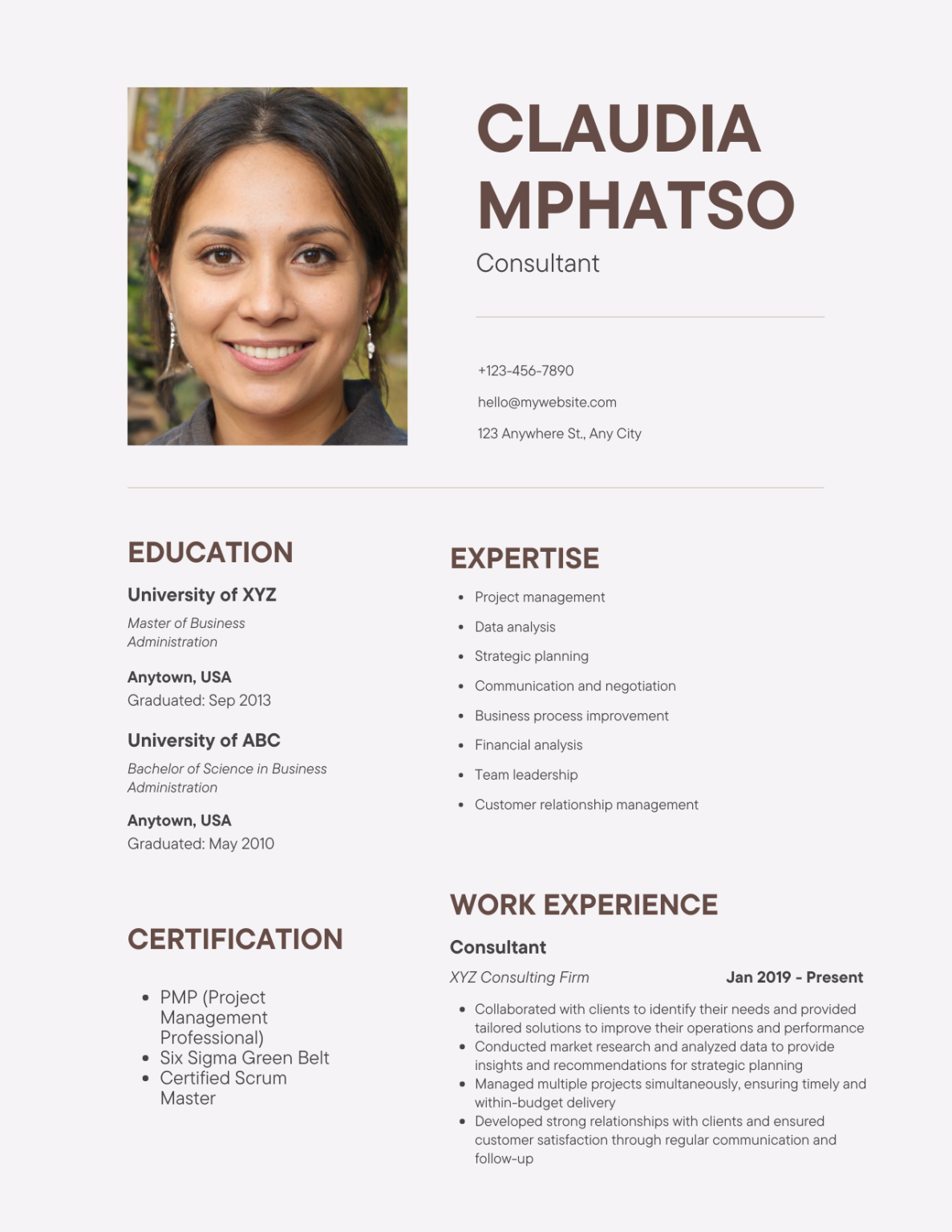 Resume Samples For 2024 - dacy dorella