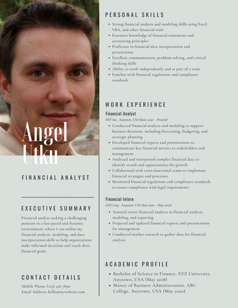 Resume Examples 2024