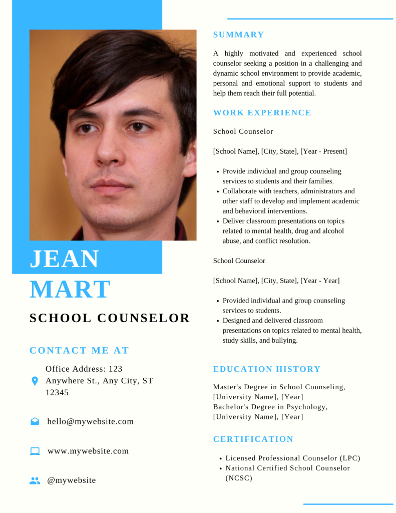 ReverseChronological Resume Format